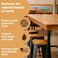 Furniture Clinic Danish Oil for Wood - Premium Finishing Oil to Enhance The Natural Beauty of Oak, Pine &amp; Wooden Worktop Surfaces - Seal &amp; Protect for a Satin Finish - 250ml