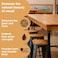 Furniture Clinic Danish Oil for Wood - Premium Finishing Oil to Enhance The Natural Beauty of Oak, Pine &amp; Wooden Worktop Surfaces - Seal &amp; Protect for a Satin Finish - 500ml