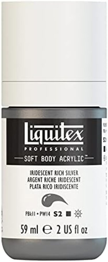 Liquitex PRO SB ACRY 59ML IRID RCH SLVR