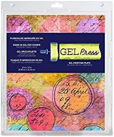 Gel Press Polygel Reusable Printing Plate - 12" x 14