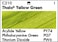 Grumbacher Academy Acrylic Paint, Gloss, 90ml/3 oz Metal Tube, Thalo Yellow Green