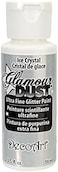 DecoArt Glamour Dust 2-Ounce Ice Crystal Glitter Paint