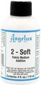 ANGELUS 2-SOFT FABRIC MEDIUM ADDITIVE. 4 FL OZ/118ML BOTTLE