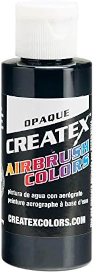 Createx AIRBRUSH Color,4OZ ,Opaque Black