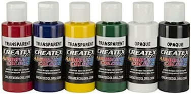 Createx AIRBRUSH KIT/6 PRIMARY