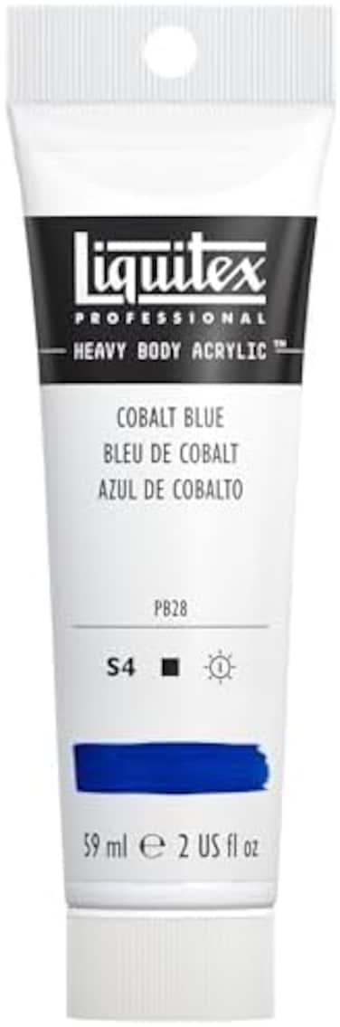 Liquitex Heavy Body Acrylic Paint, Cobalt Blue, 2 Fl Oz(Pack of 1) 1045170