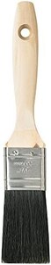 منواكس 427280008 بقعة بلمسة نهائية خشبية 1.5 انش - فرشاة / بكرة بشعيرات صينية بيضاء 100%، 1.5 انش، Y