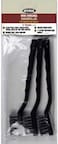 Hyde Tools 46650 Mini Brush with Stainless Steel Bristle, 3-Pack