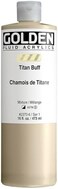 Golden Artist Colors FLUID ACR TITAN BUFF 16oz