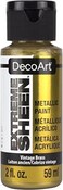 Decoart Extreme Sheen Paint 2oz Vintage Brass