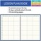 Elan Publishing Company 6 Period Teacher Lesson Plan; Days Vertically Down the Side (W202)