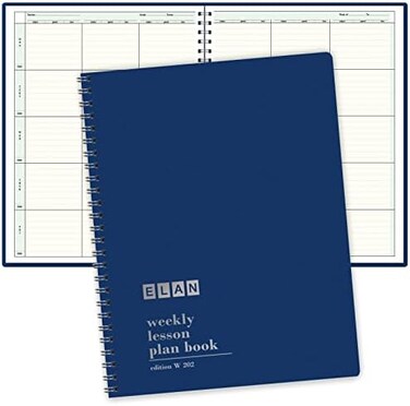 Elan Publishing Company 6 Period Teacher Lesson Plan; Days Vertically Down the Side (W202)