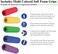 The Pencil Grip The Classics Soft Foam Pencil Grips, Ergonomic Writing Aid For Lefties And Righties, 1.5 Inch Long, Assorted Colors, 12 Count - TPG-16412