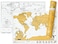 Luckies Scratch Map - Travel Edition