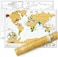 Luckies Scratch Map - Travel Edition