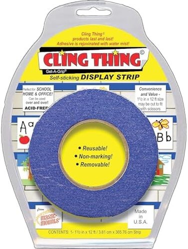 Miller Cling Thing Self Sticking Display Strip - Blue
