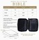 Divinity Boutique 21422 Medium Canvas Bible Case - Black