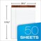 Tops The Legal Pad Writing Pads, 8-1/2 X 11-3/4, Rule, 50 Sheets, 12 Pack (7533)
