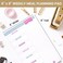 bloom daily planners Weekly Meal Planning Pad - Magnetic Menu Planner with Perforated Tear-Off Grocery Shopping Lists - 6&rdquo; x 9&rdquo;
