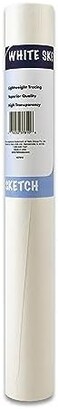 رول ورق سكيتش من هيليكس، ابيض، 18 انش (37810)