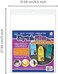 Grafix Ksf6-Wij Printable Shrink Film 8.5X11 6Pc, 6-Pack, White, 6 Count