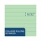 by 
		 ROARING SPRING ROARING SPRING Lifenotes Recycled Spiral Notebook, 80 Sheets, 7" x 5", College Ruled, Sold as a 4 Pack of Assorted Covers