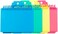C-LINE Spiral Bound Index Card Notebook with Tabs, Includes 60 Ruled 3 x 5 Inch Index Cards, 1 Notebook, Color May Vary (48750)