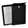 LION File-N-Send Poly Inter-office Envelopes, 10 x 13 Inches, Opaque Charcoal Gray (Black), 6 EA/Pack, 1 Pack (22700-CG)