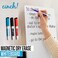 cinch! Magnetic Dry-Erase Whiteboard Sheet For The Kitchen Refrigerator: With Stain-Resistant Technology - 2 Sizes - Includes 4 Markers And A Large Eraser With Magnets - Refrigerator Whiteboard Organi