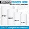 cinch! Magnetic Dry-Erase Whiteboard Sheet For The Kitchen Refrigerator: With Stain-Resistant Technology - 2 Sizes - Includes 4 Markers And A Large Eraser With Magnets - Refrigerator Whiteboard Organi