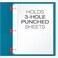 اكسفورد مجلدات بجيبين مع مثبتات بلون ازرق فاتح، مقاس الرسائل، 25 قطعة في كل صندوق (57701)