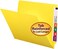 مجلد ملف علامة تبويب من سميد، ملصق مقوّى على الرف ماستر، مقاس الحروف، أصفر، 100 لكل صندوق (25910)
