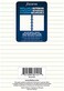 دفتر ملاحظات فيلوفاكس بجيب دفتر ملاحظات مسطرة، قابلة للحركة، 14 سم × 8.8 سم، 32 ورقة كريم تناسب مجلة فيلوفاكس القابلة لإعادة التعبئة (B122008U)