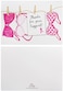 Fundraising For A Cause Breast Cancer Awareness Pink Ribbon Note Cards - Breast Cancer Thank You Cards with Envelopes (12 Pack)