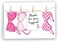 Fundraising For A Cause Breast Cancer Awareness Pink Ribbon Note Cards - Breast Cancer Thank You Cards with Envelopes (12 Pack)