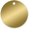 علامات النحاس - 1-1/2" دائرة - .020 - Pk/25