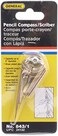 General Tools 843/1 Pencil Compass and Scriber, 8 Inch Diameter