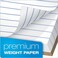 TOPS Docket Gold Writing Pads, 8-1/2" x 11-3/4", Legal Rule, 50 Sheets, 6 Pack