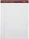 TOPS Docket Gold Writing Pads, 8-1/2" x 11-3/4", Legal Rule, 50 Sheets, 6 Pack