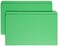 سميد مجلد ملفات، مزود بعروة مقصوصة بشكل مستقيم، مقاس قانوني، اخضر، 100 قطعة لكل صندوق (17110)