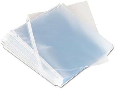 واقيات شراشف من البولي تحميل علوي، قياسي، حروف، شفاف، 100/صندوق