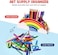 GAMENOTE Wooden Pen Holder &amp; Pencil Holders - Rainbow Supply Caddy Phone Holder Desk Organizer for Office Supplies Makeup Brush Classroom Organization for Women &amp; Kids