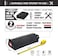 RE ROUGH ENOUGH Military Highly Heavy Ballistic Duty Canvas Pencil Case Durable Classic Big Stationery Pen Bag Small Tool Pouch Mufti-Functional Holder Zipper Box For Art Supply Middle School Office