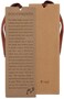 Christian Art Gifts Vegan Faux Leather Scripture Bookmark for Men and Women: Footprints in The Sand - Inspirational Poem Heat-Debossed, Faith-Based Reading Book Accessory with Ribbon Tassel, Brown