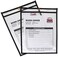 C-LINE Stitched Shop Ticket Holders, Both Sides Clear, 9 x 12 Inches, 25 per Box (46912)