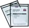 C-LINE Stitched Shop Ticket Holders, Both Sides Clear, 9 x 12 Inches, 25 per Box (46912)