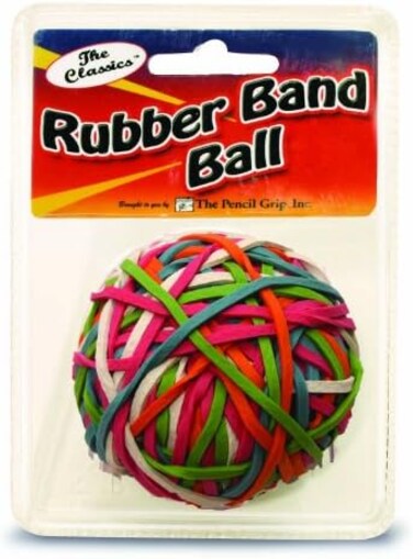 كرة شريط مطاطي من بينسل جريب ذا كلاسيكس، ألوان متنوعة (TPG-581)