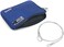 Vaultz Locking Pool Pouch with Tether, Medium, 7.5 x 9 Inches, Blue (VZ00724)