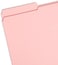 Smead File Folder, Reinforced 1/3-Cut Tab, Legal Size, Pink, 100 per Box (17634)