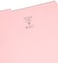 Smead File Folder, Reinforced 1/3-Cut Tab, Legal Size, Pink, 100 per Box (17634)